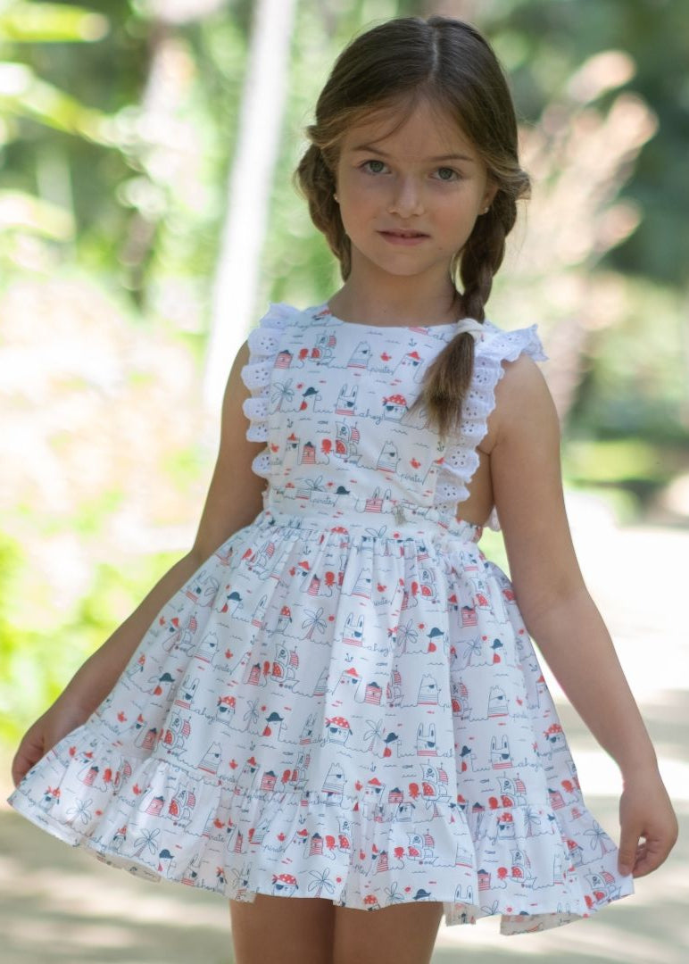 Vestido niña Sueño Pirata en Vera 25VV14