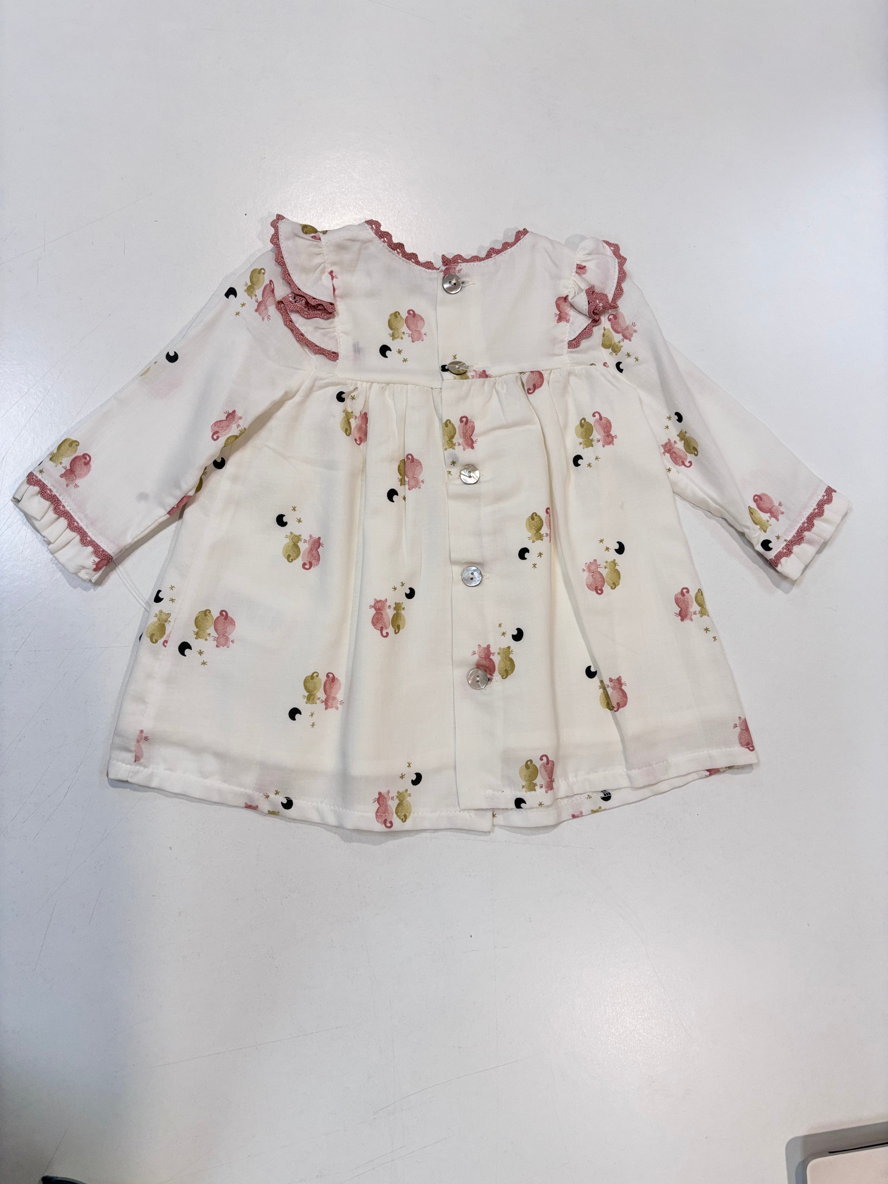 Vestido gatitos coco acqua 70755