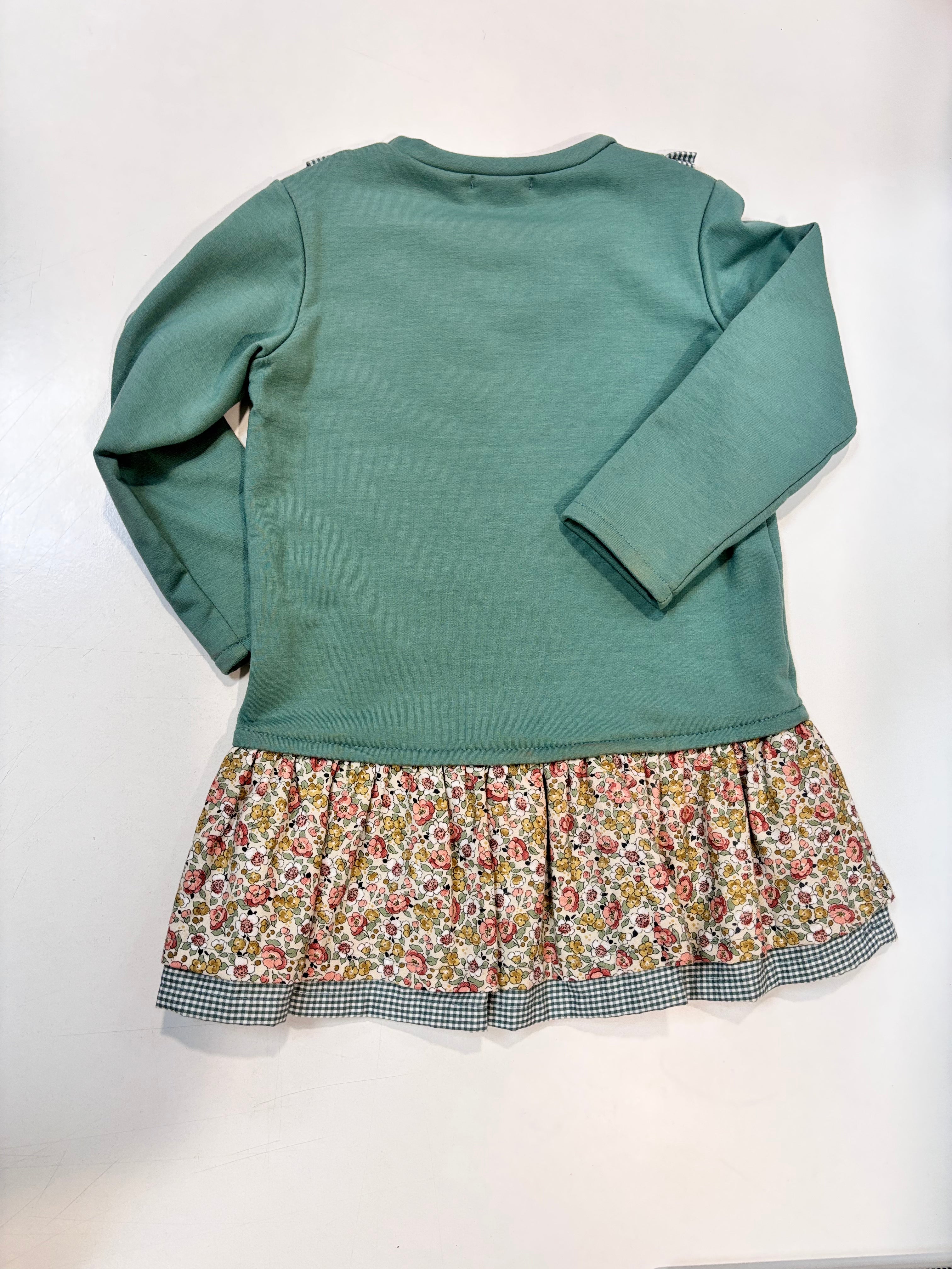 Vestido verde coco acqua 50073