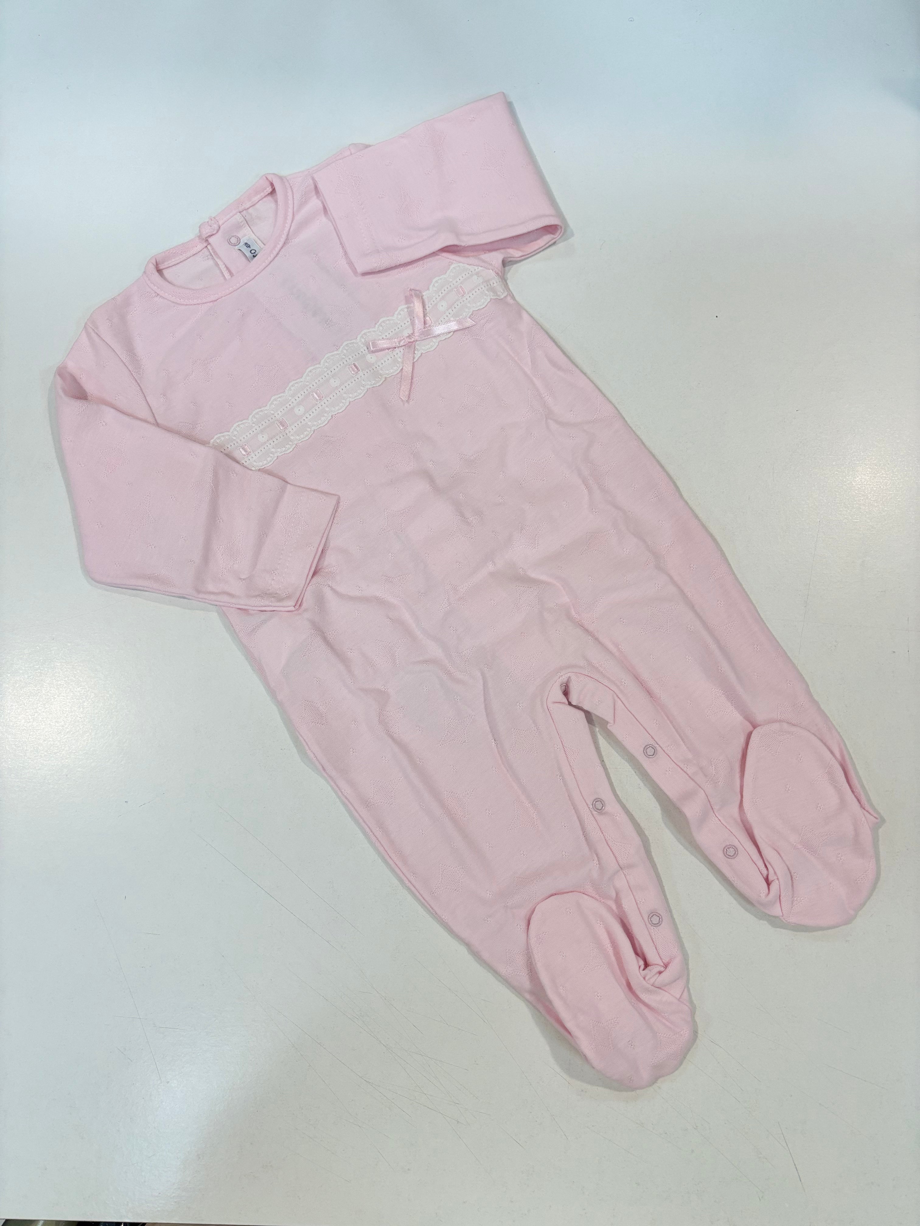 Pelele manga larga rosa Calamaro 32302