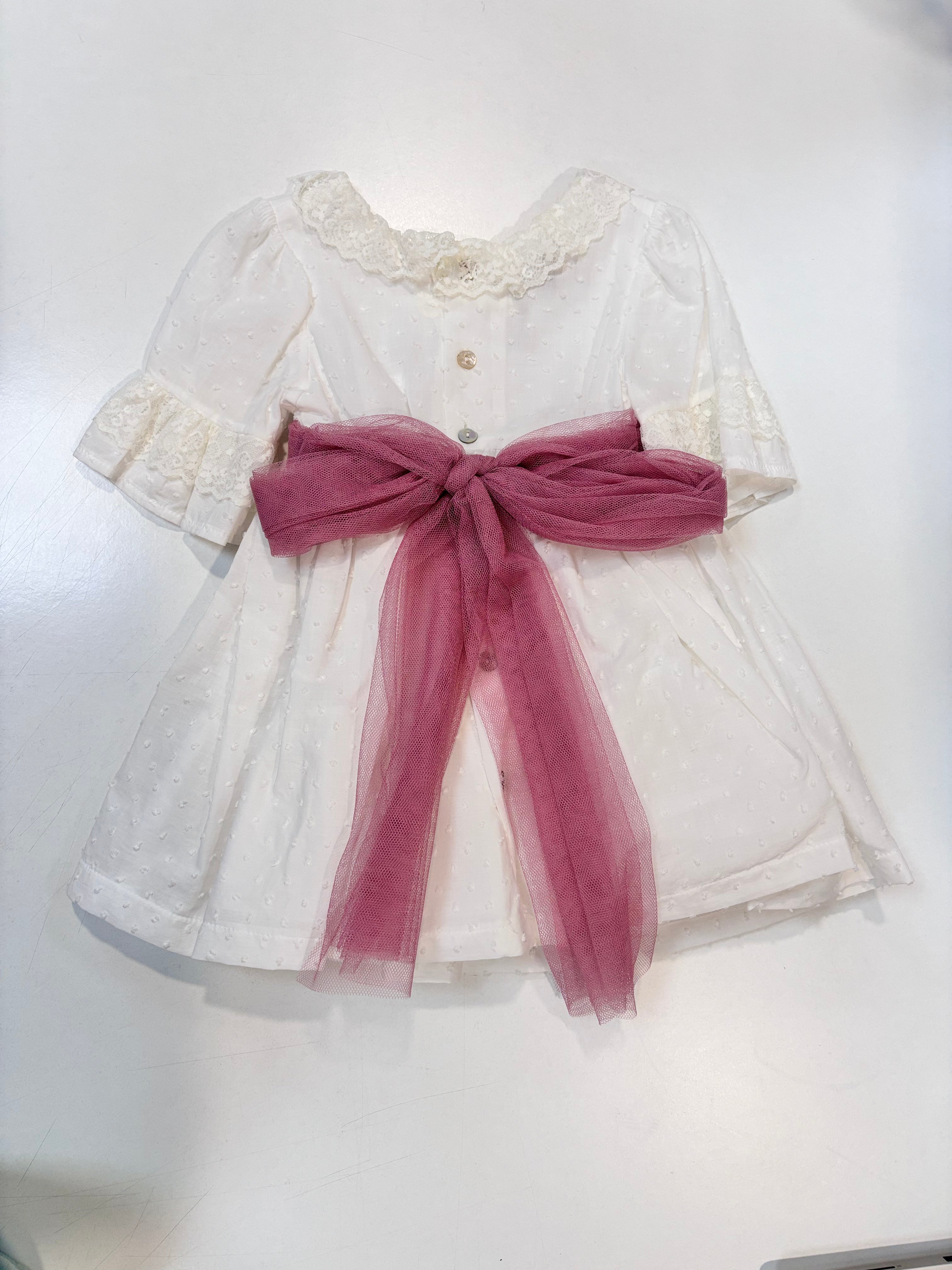 Vestido ceremonia bebe Coco acqua 60121