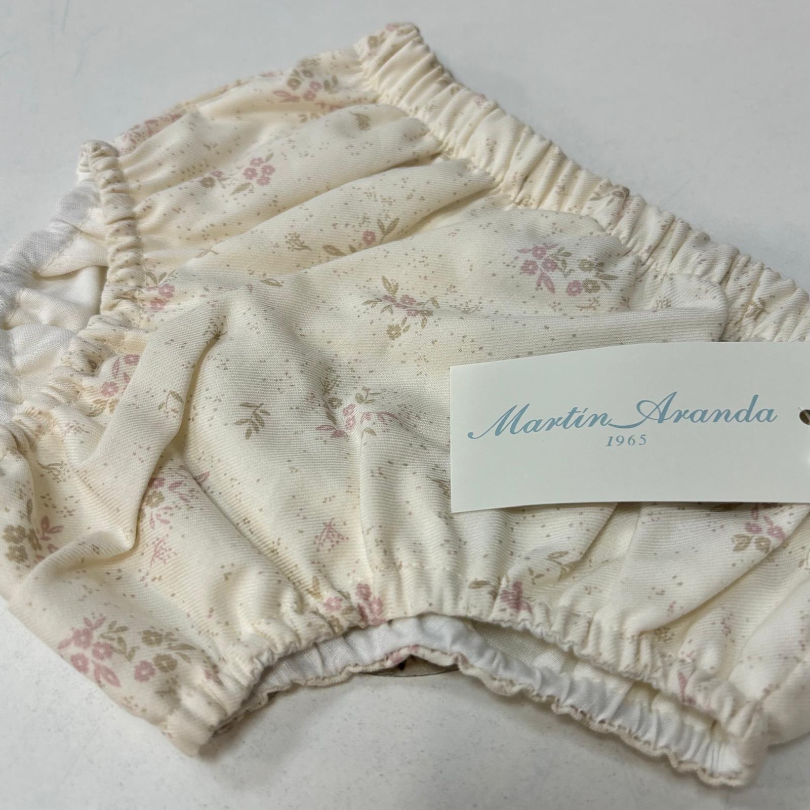 Braguita bebe floral crudo Martin Aranda 20069