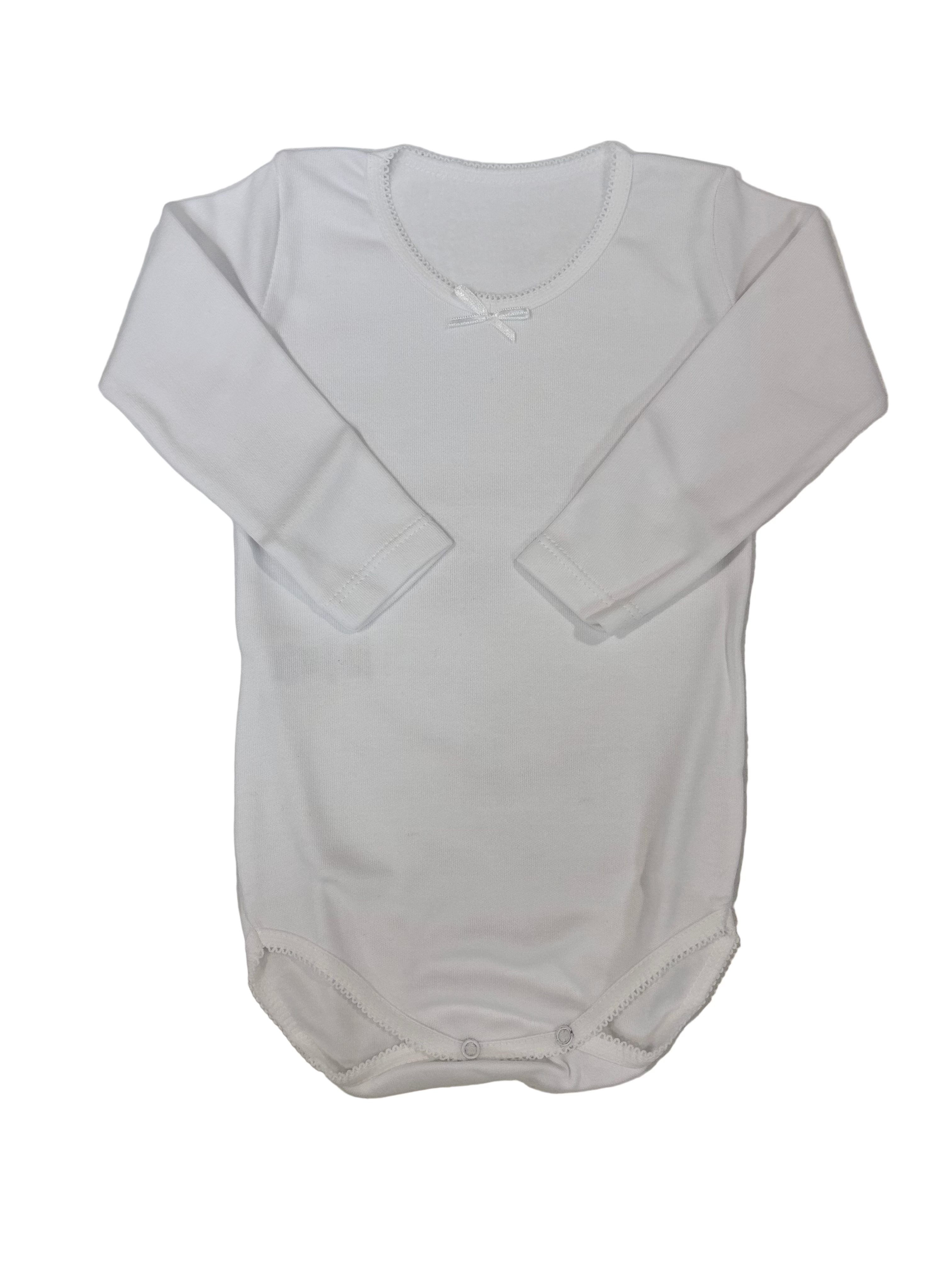 Body cuello pico manga larga 1297 Calamaro