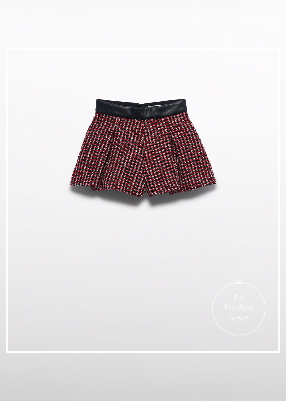Bermuda tweed PU teja para niña Abel & Lula 05775 - imagen 2