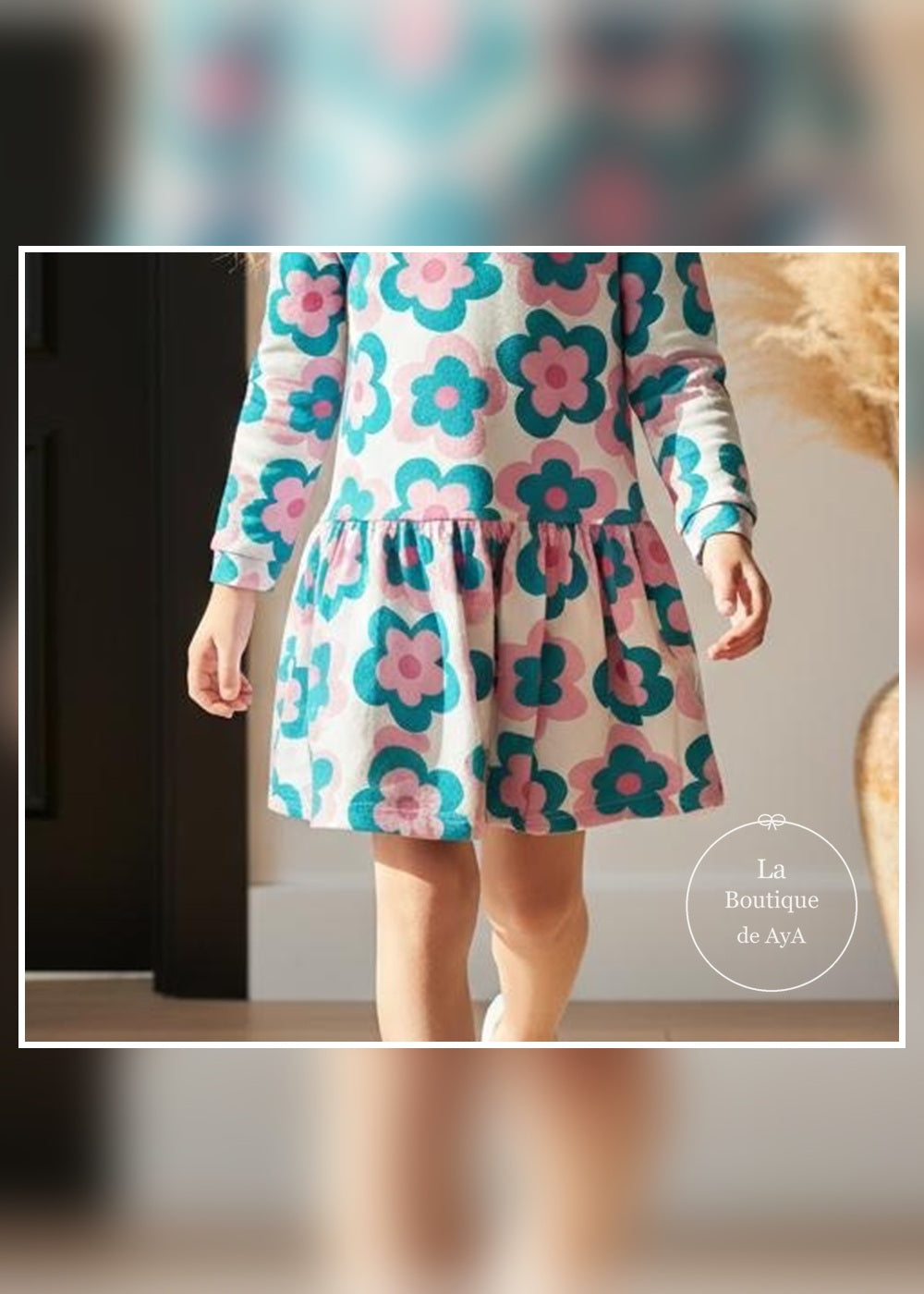 Detalle de falda fruncida del vestido Garden Agatha Ruiz de la Prada