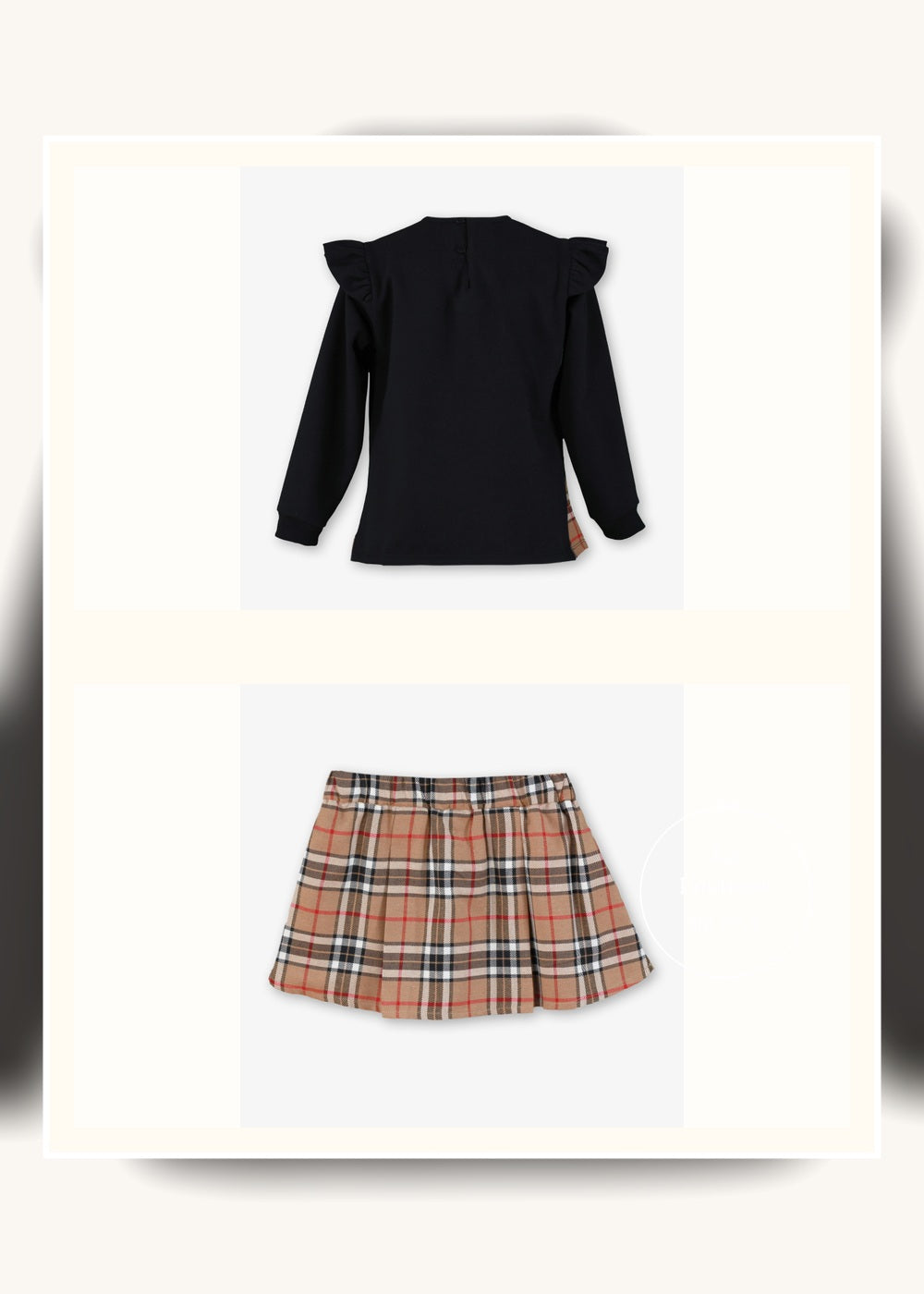 Conjunto de niña Miranda 0301, vista trasera
