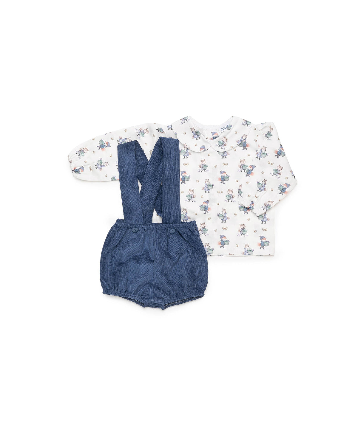 Conjunto Juliana camisa zorritos con tirantes 26698, fotografía oficial 2, otoño invierno 2026/27