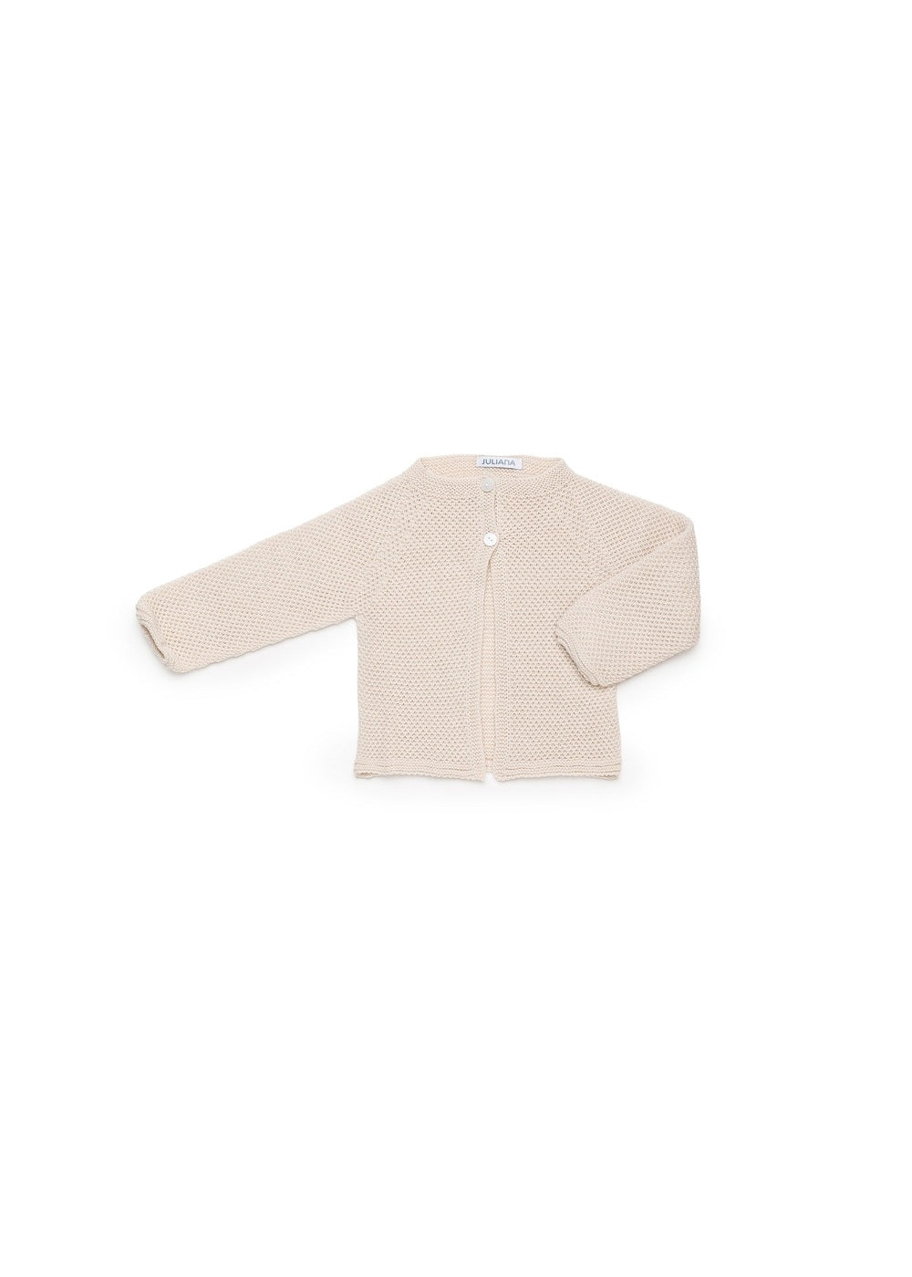 Chaqueta infantil Juliana larga de recogidas 26713, colección otoño invierno 2026/2027