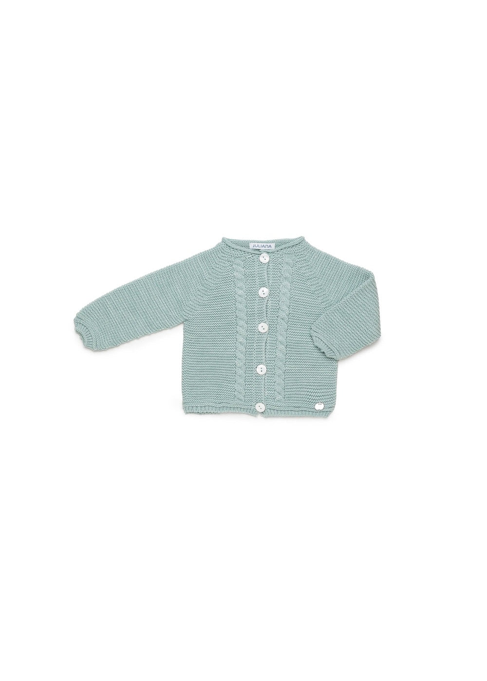 Chaqueta infantil Juliana larga de dos trencitas 26715, colección otoño invierno 2026/2027