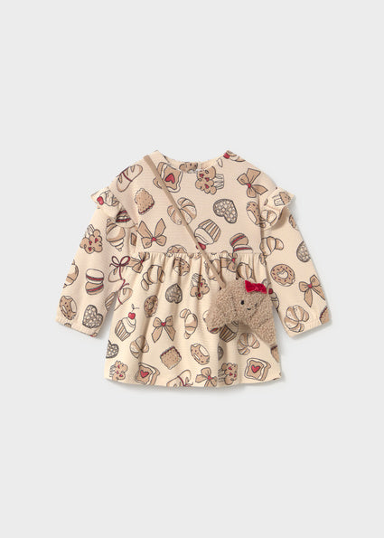 Vestido con bolso Tofu Mayoral para bebé niña - imagen 4