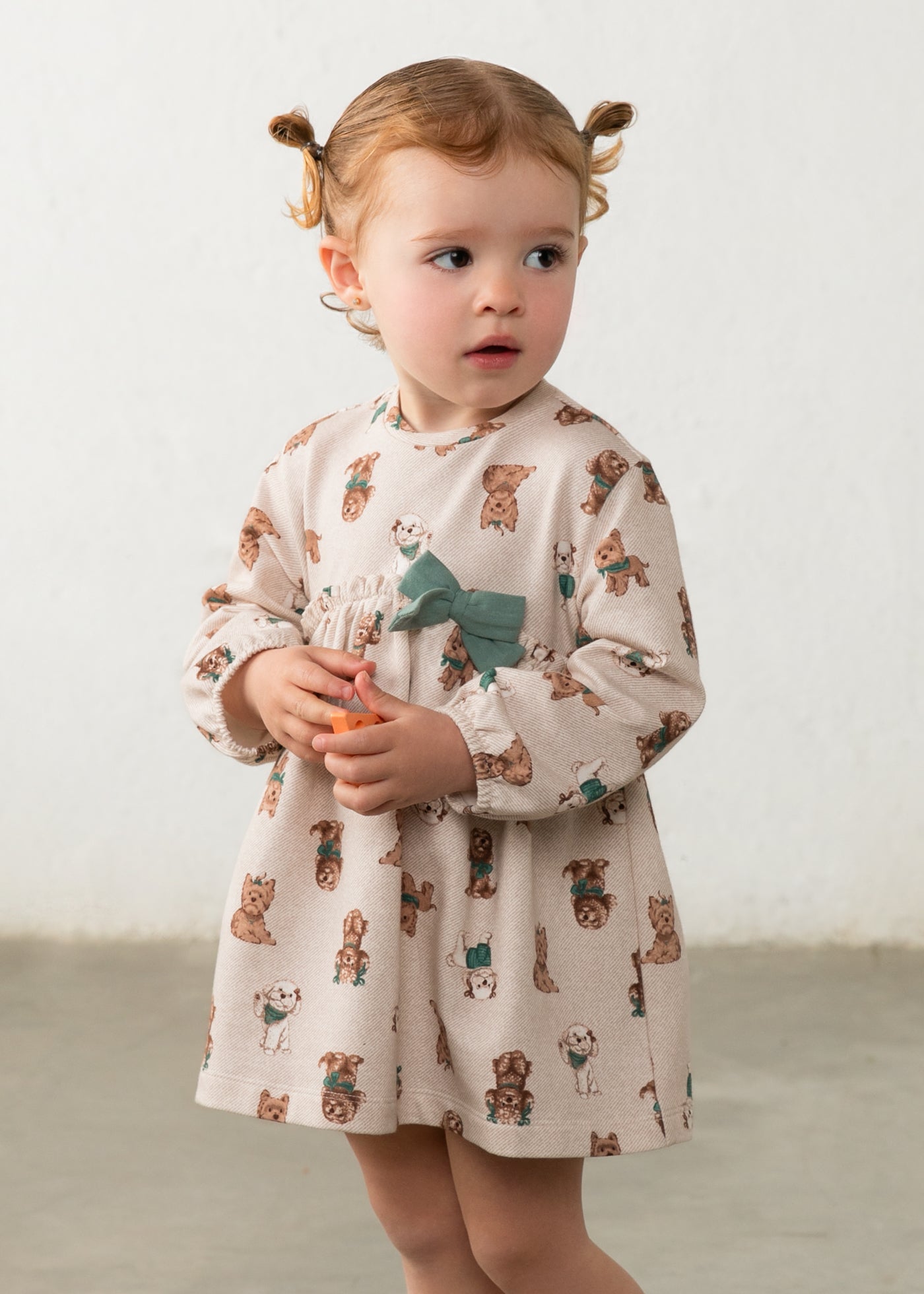 Vestido felpa estampado Lagoon Mayoral para bebé niña - imagen 1