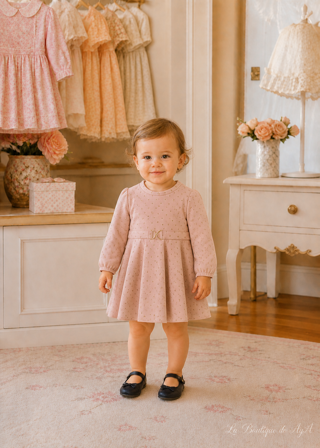 Vestido neopreno Petisui Mayoral para bebé niña - modelo
