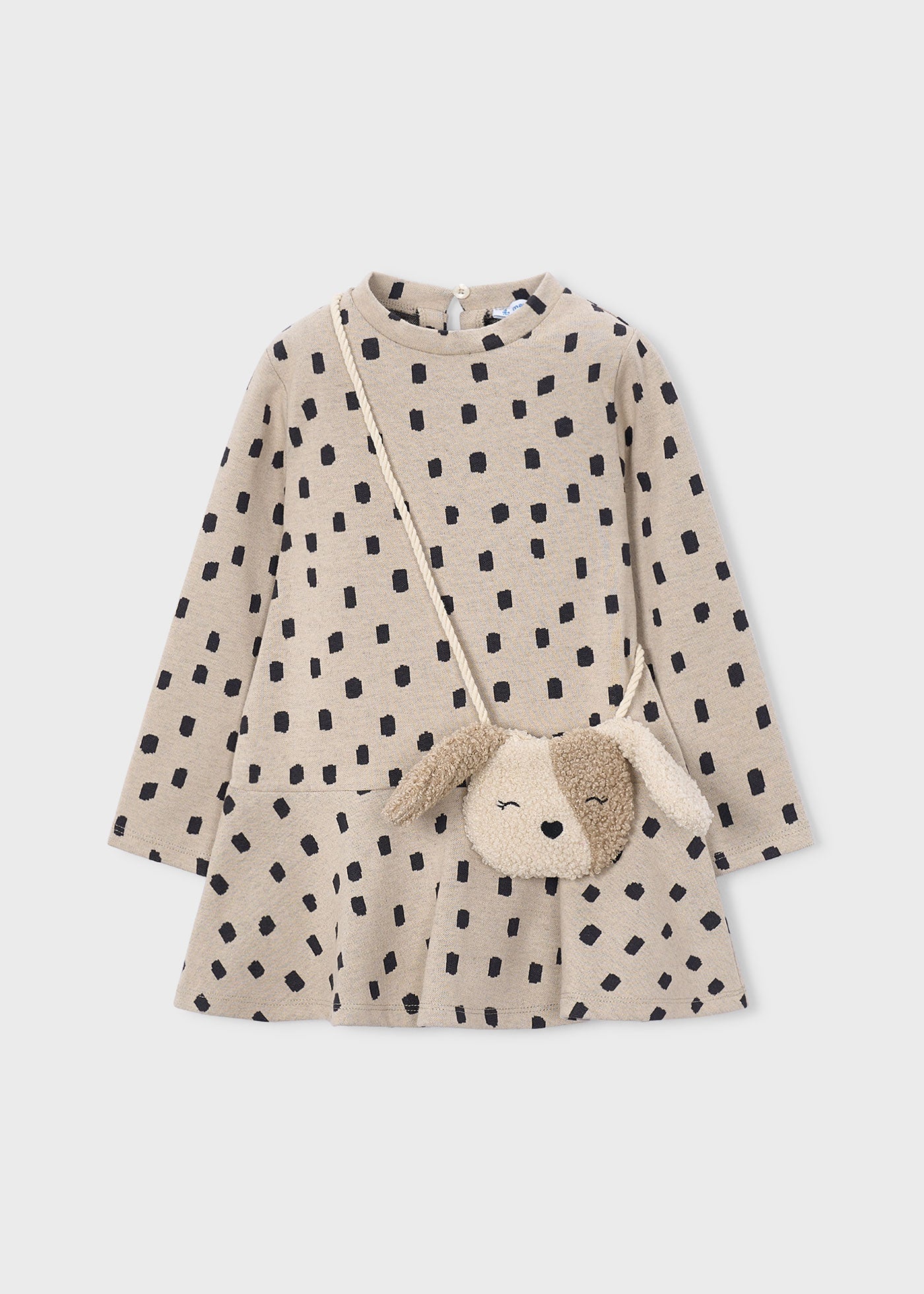 Vestido punto jacquard bolso Quinoa vigoré Mayoral para niña - imagen 4