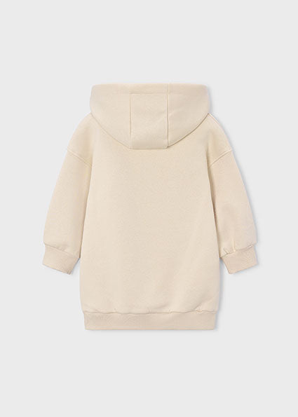 Vestido felpa capucha Tofu Mayoral para niña - imagen 5
