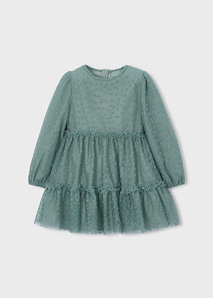 Vestido tul fantasia Laurel Mayoral para niña - imagen 4