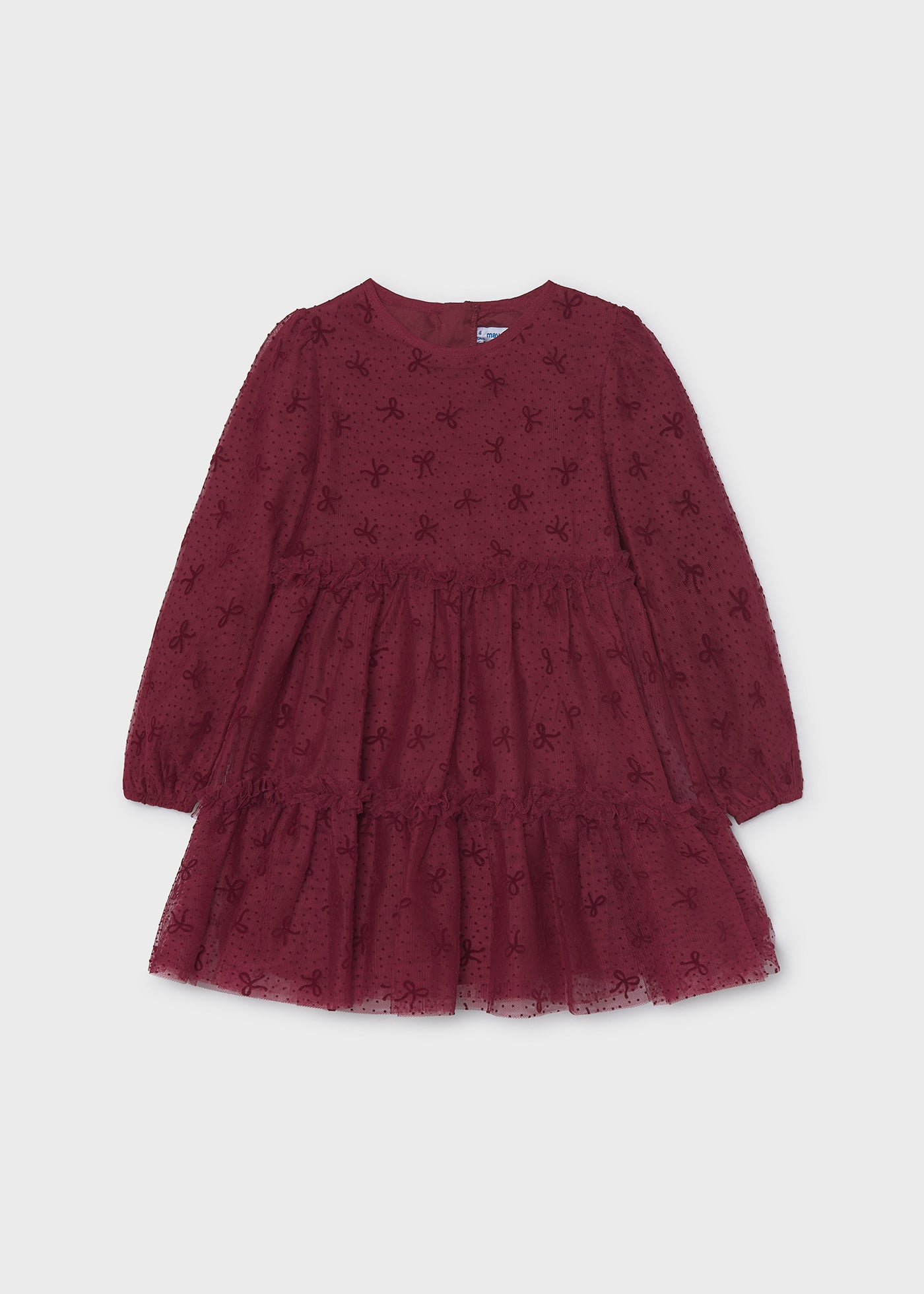 Vestido tul fantasia Framboise Mayoral para niña - imagen 4