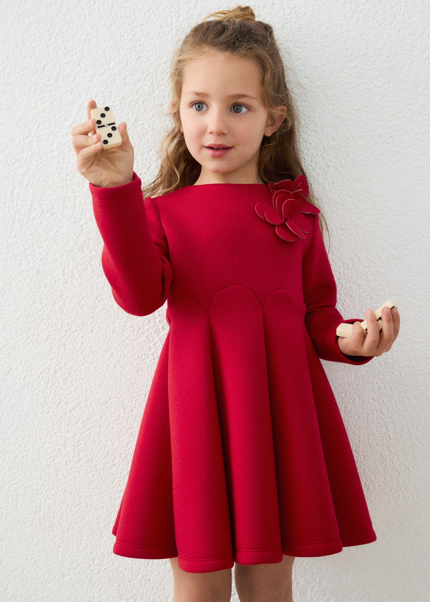 Vestido neopreno Framboise Mayoral para niña - imagen 1