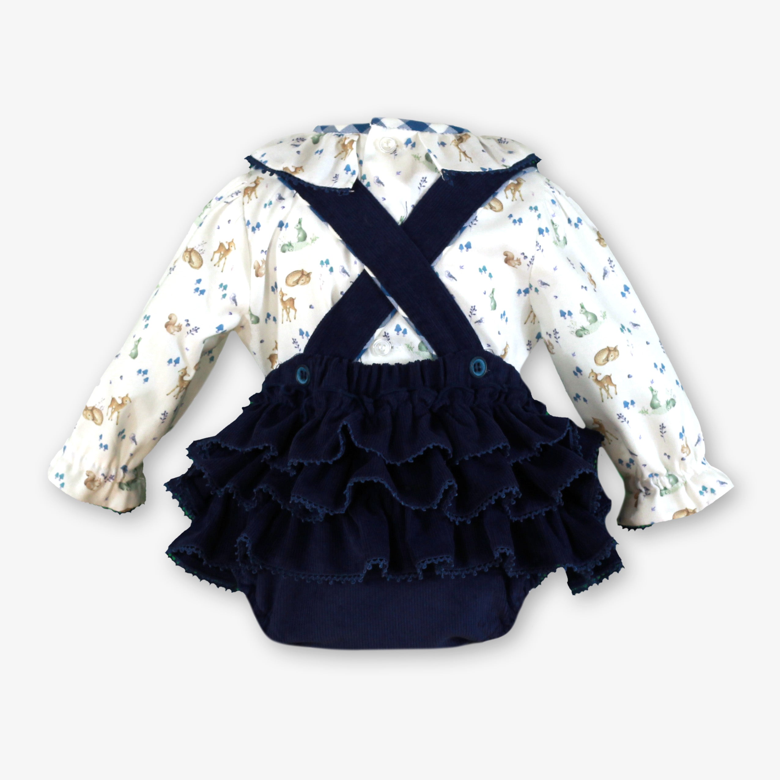 Conjunto bebé niña Miranda 36-23 - vista trasera