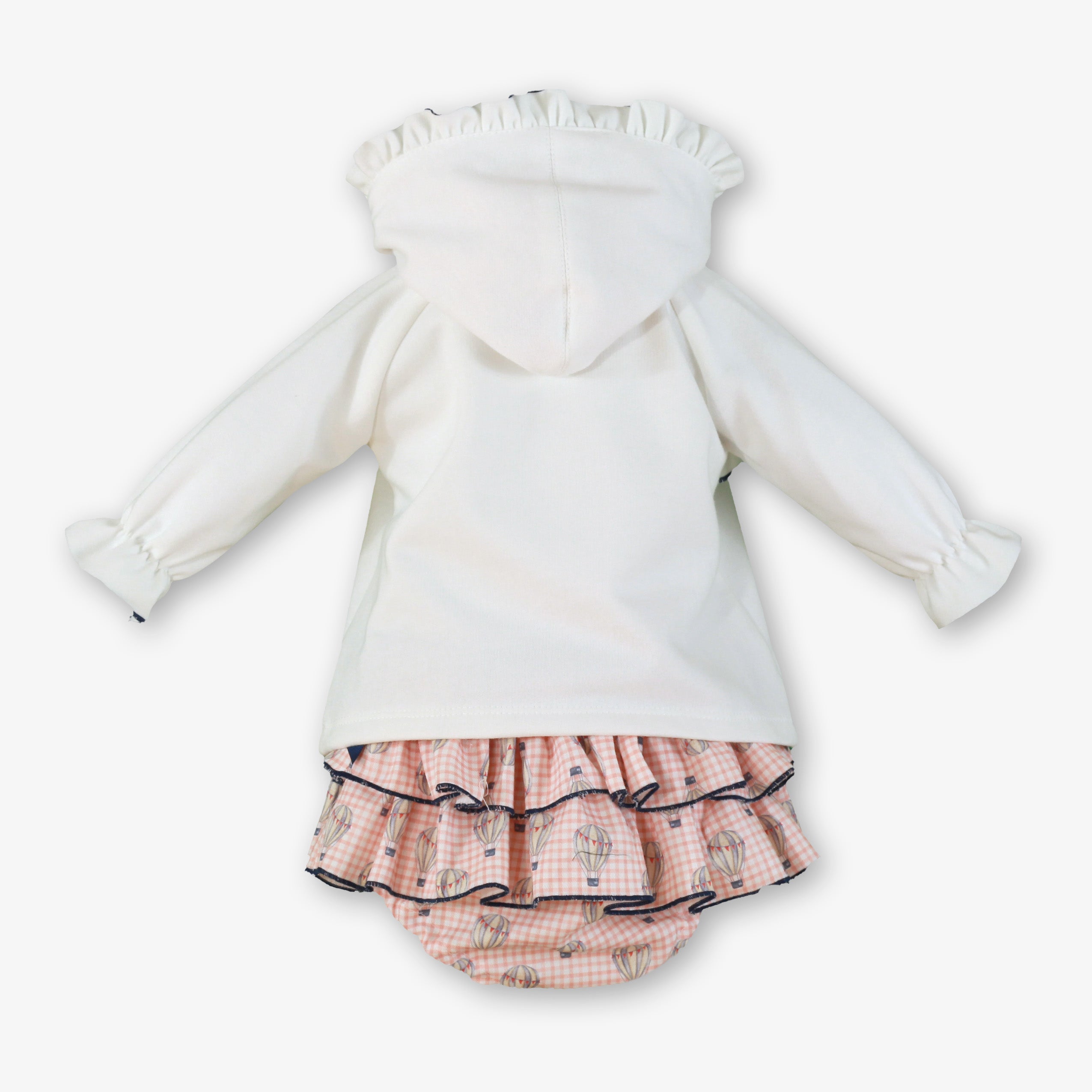 Conjunto bebé niña Miranda 44-23 - vista trasera