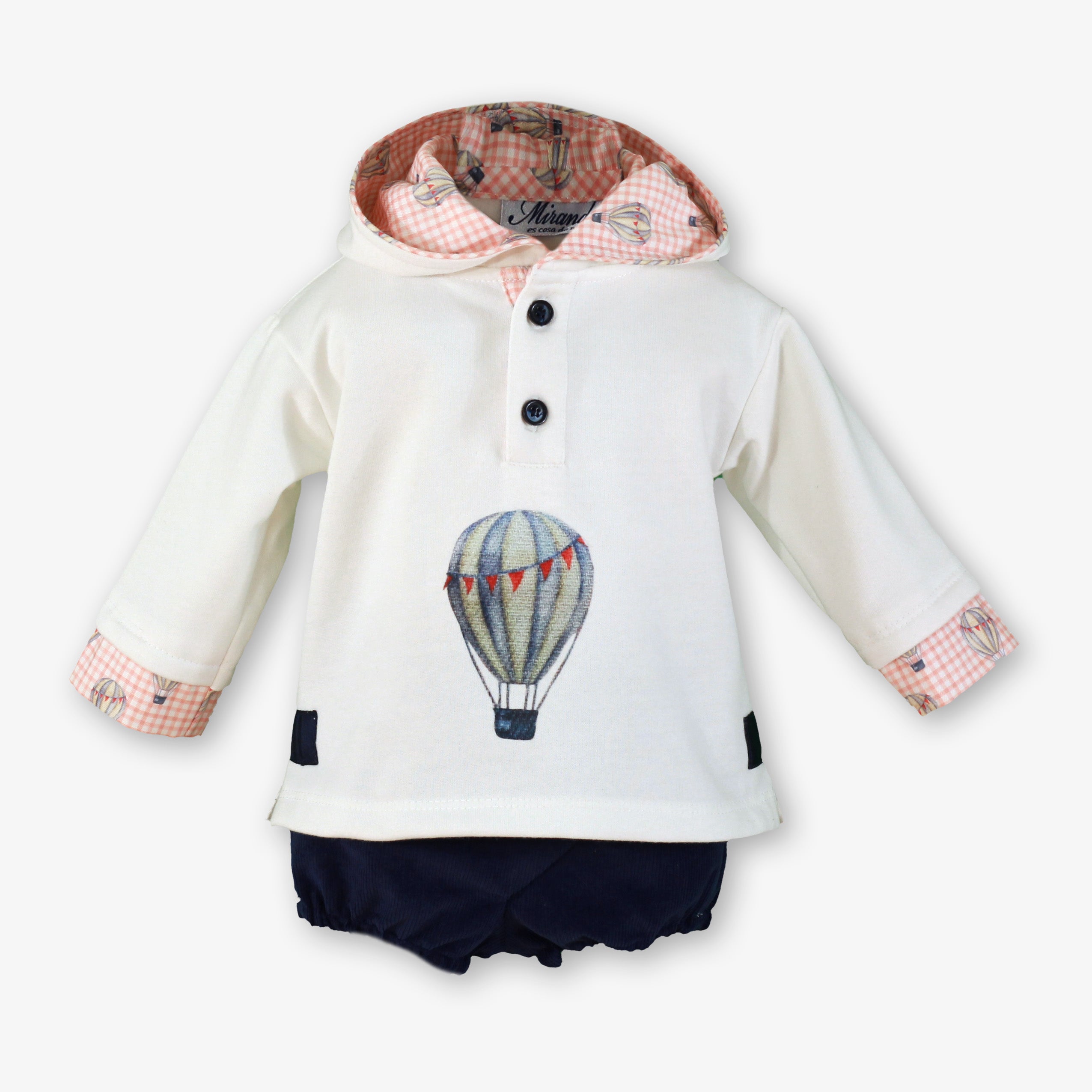 Conjunto bebé niño Miranda 45-23 - vista delantera