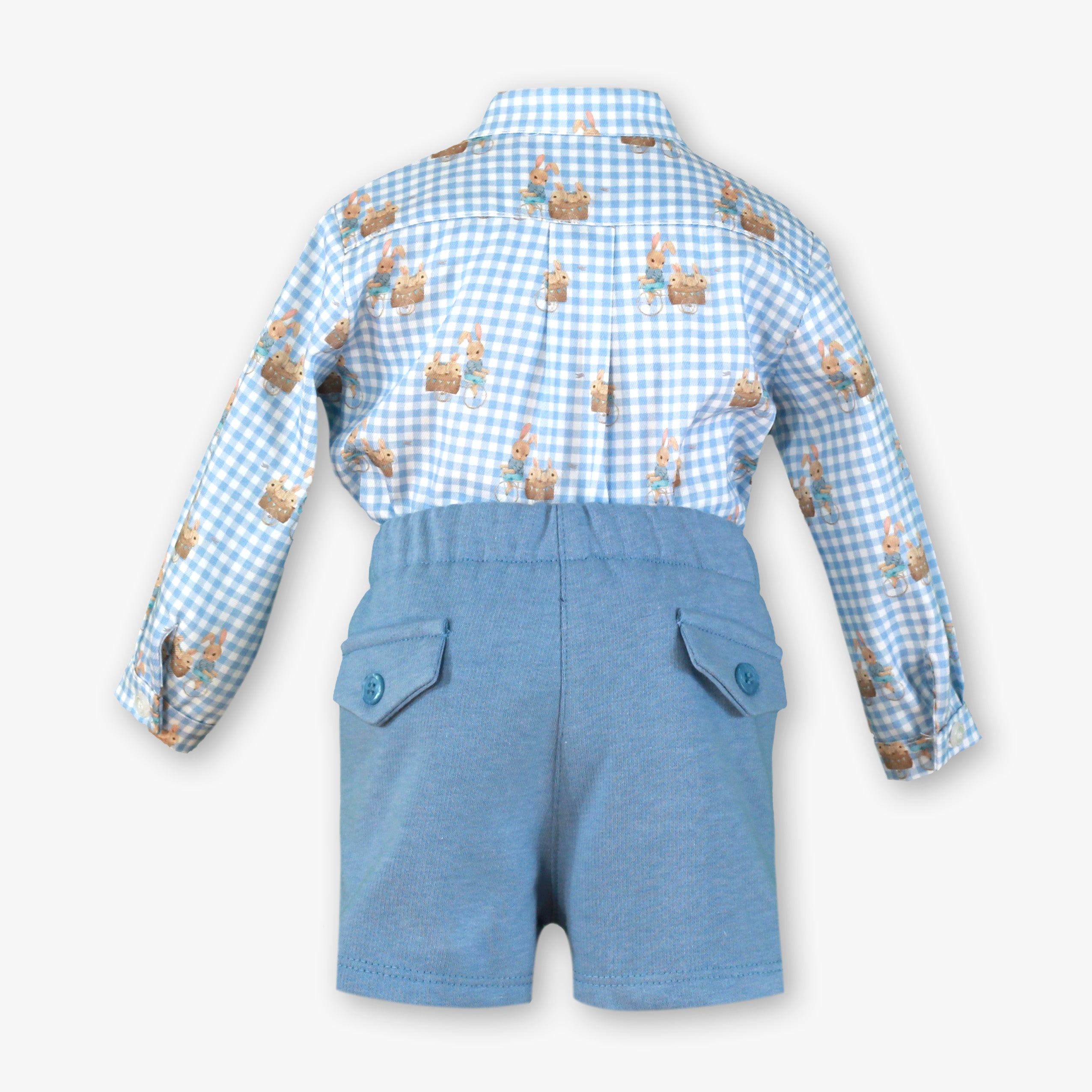 Conjunto bebé niño Miranda 48-23 - vista trasera