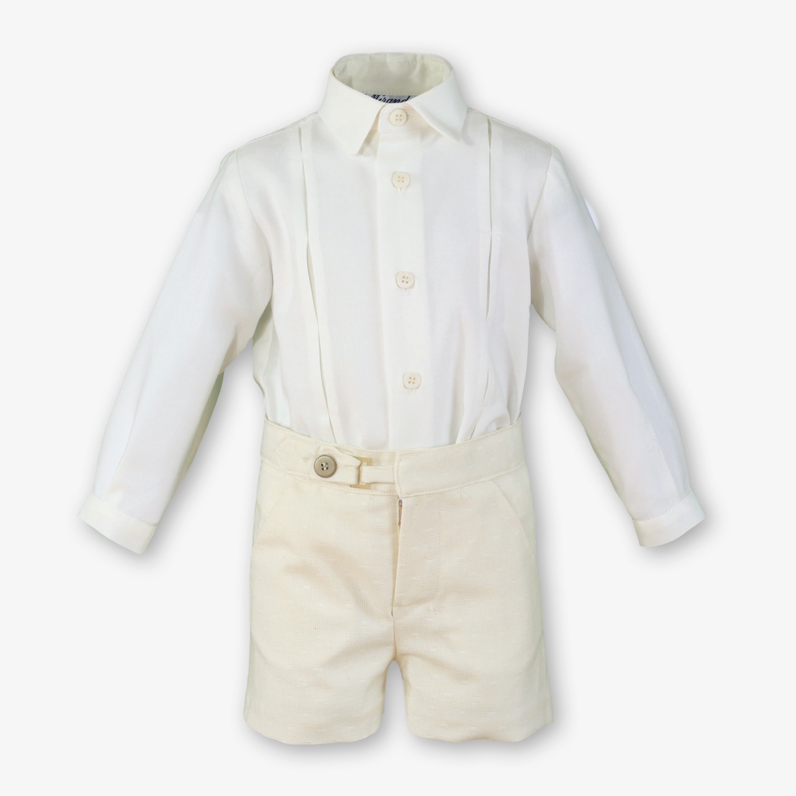 Camisa pantalón corto bebé niño Miranda 120-23 - vista delantera