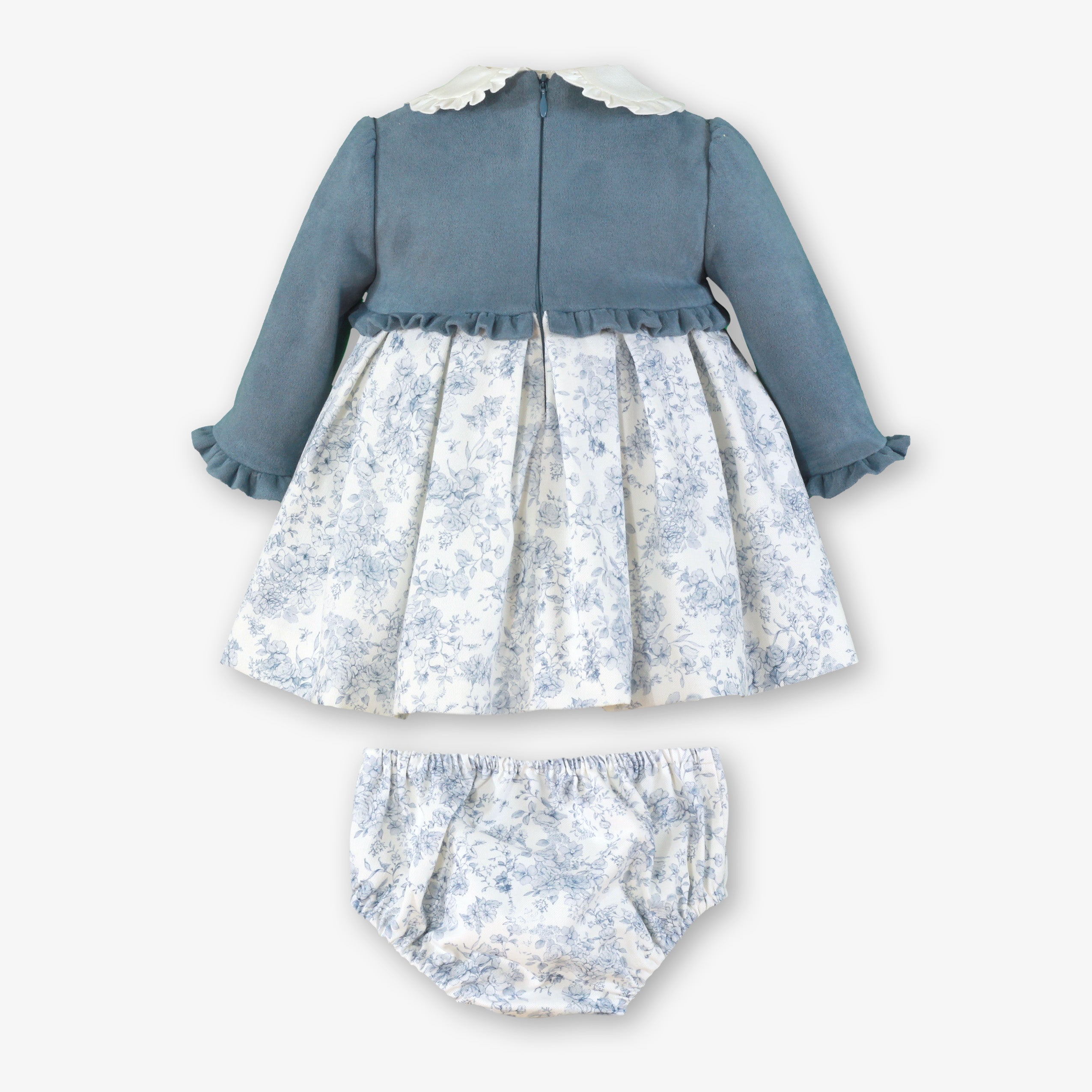 Vestido braguita bebé Miranda 143-VB - vista trasera