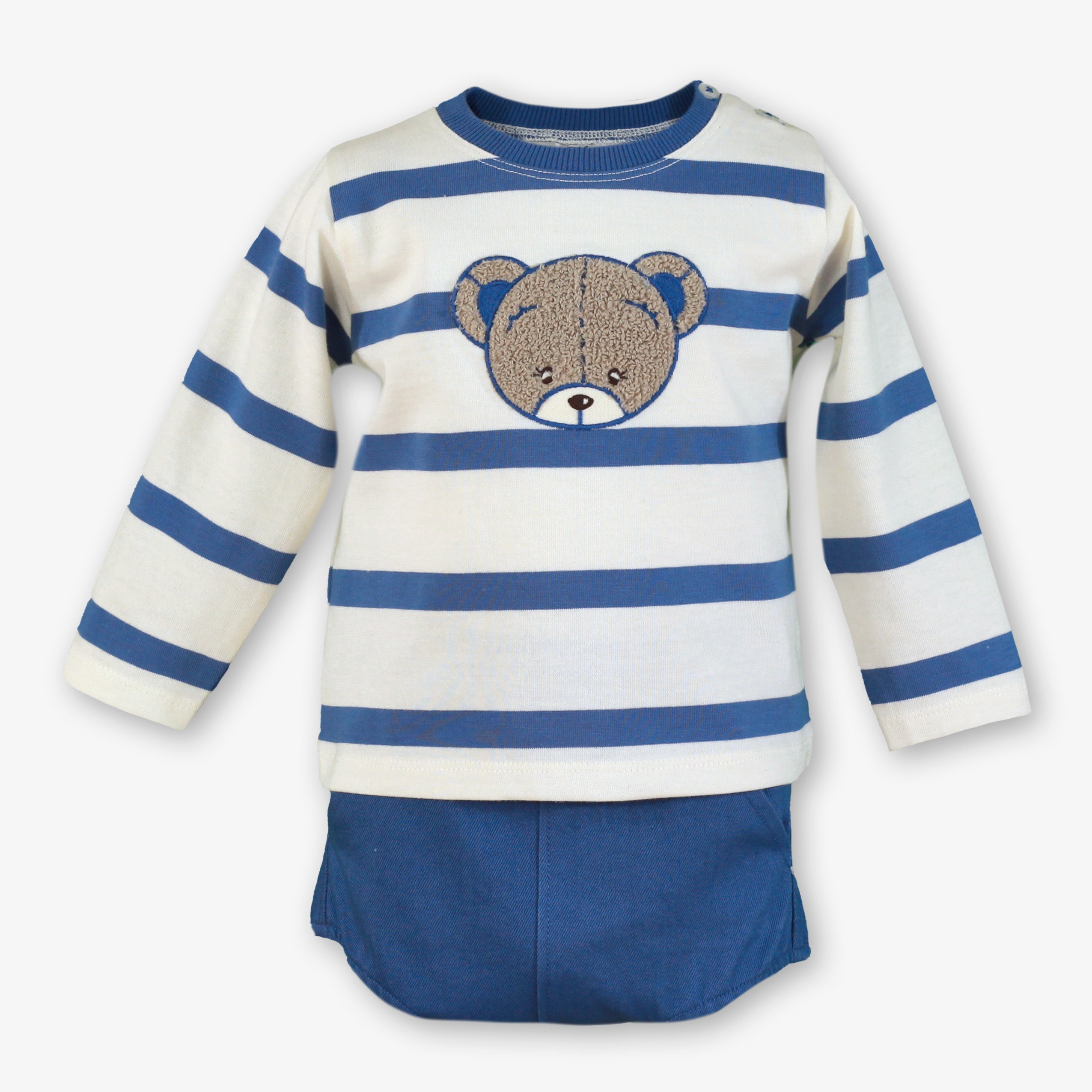 Camiseta pantalón corto bebé niño Miranda 502-23 - vista delantera