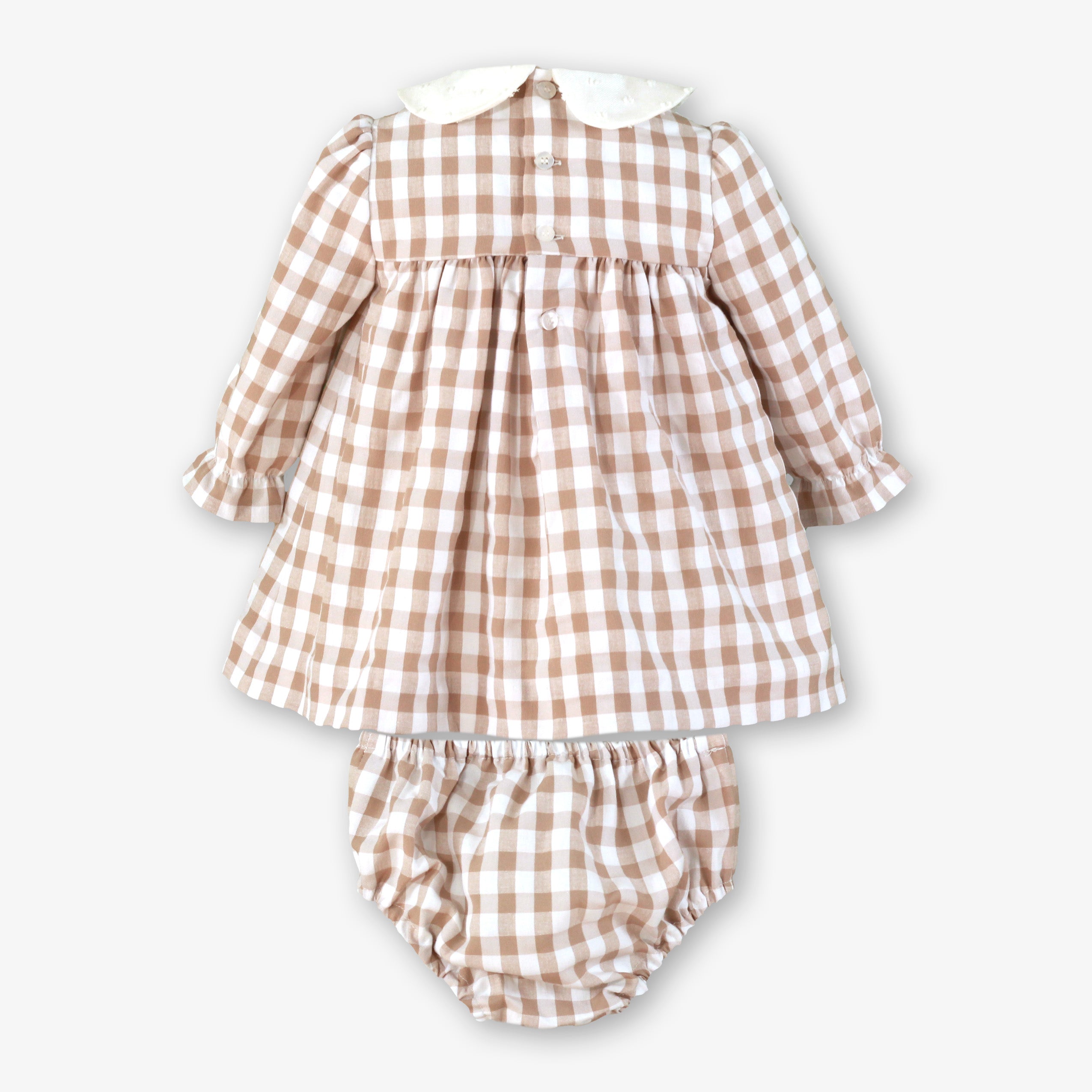 Vestido braguita bebé Miranda 508-VB - vista trasera