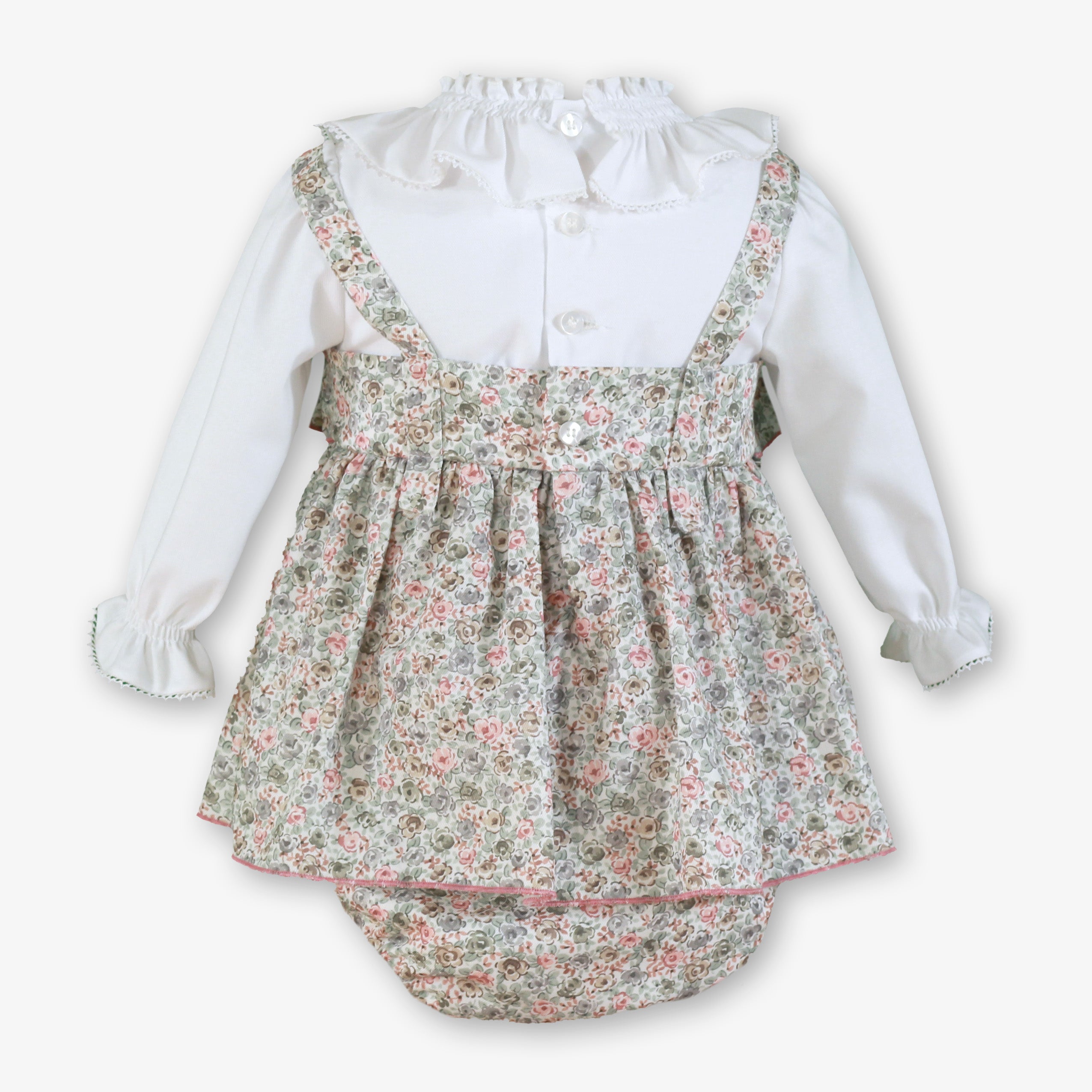 Vestido bebé Miranda 512-V - vista trasera