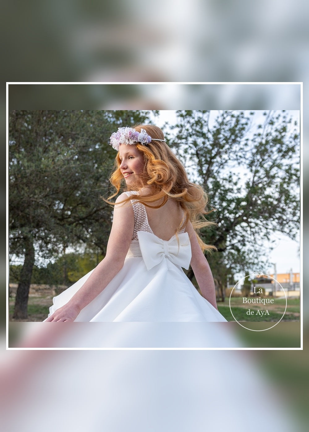 vestido comunion aliana meninas 26035 detalle lazo