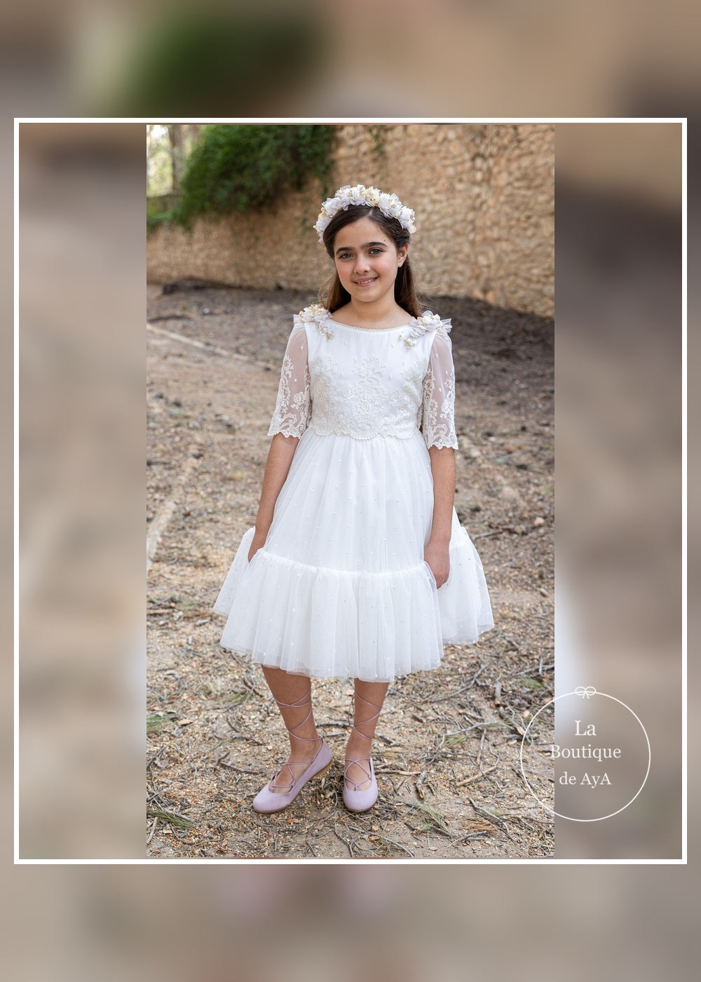vestido comunion concha meninas 26031 portada