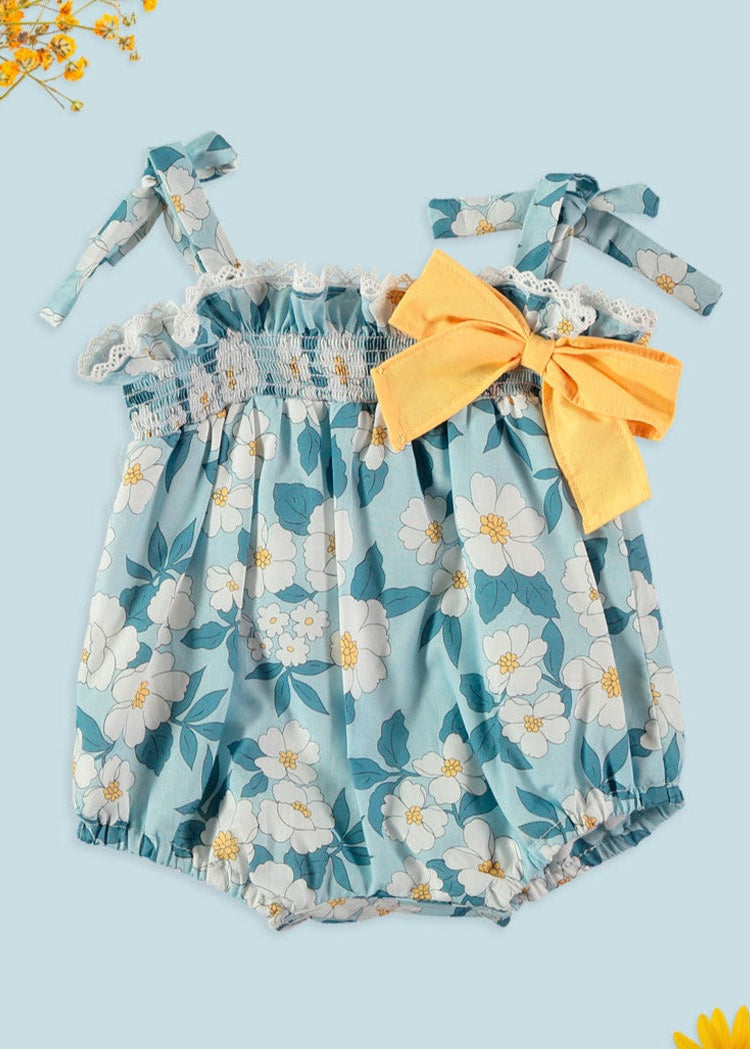 Ranita estilo flores celeste CocoAcqua 80173 - La boutique de AyA